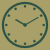 SimpleClock Logo - Digital Clock Icon